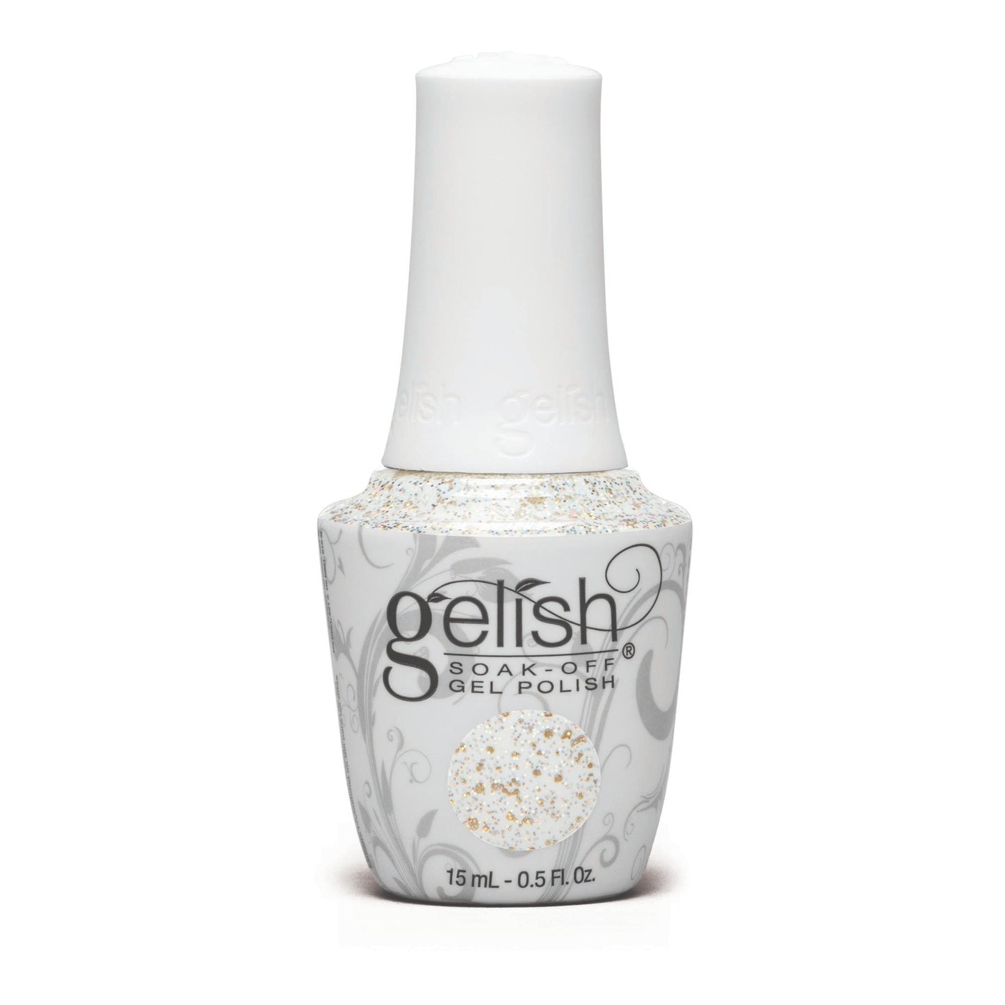 Gelish Soak-Off Gel Polish ALL THAT GLITTERS IS GOLD 15 mL | .5 fl oz todo ese glitter es oro