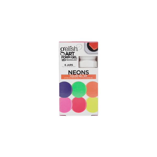 ART FORM NEON COLOR GEL KIT