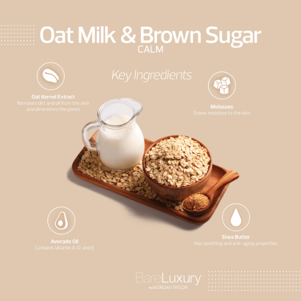 CALM OAT MILK & BROWN SUGAR 4PK