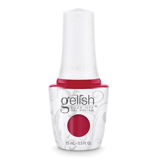 Gelish Soak Off Gel Polish Hand & Nail Harmony Harmony Gelish, Hot Rod Red, 0.5 Ounce color rojo intenso tendencia