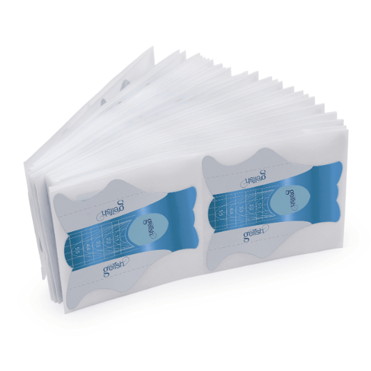 NAIL FORMS - WHITE - 100 CT