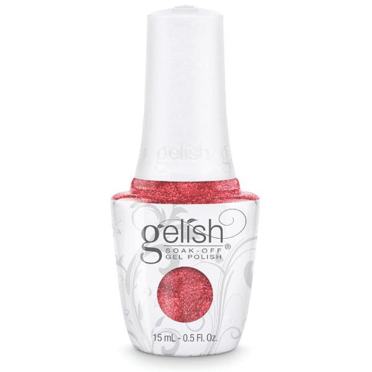 Gelish Soak Off Gel Polish BEST DRESSED 15 mL | .5 fl oz color rojo con brillos tendencia