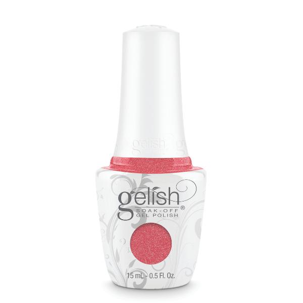 Gelish Soak Off Gel Polish GEL COLOR ME, MYSELF-IE AND I 15ML color salmón con brillos tendencia