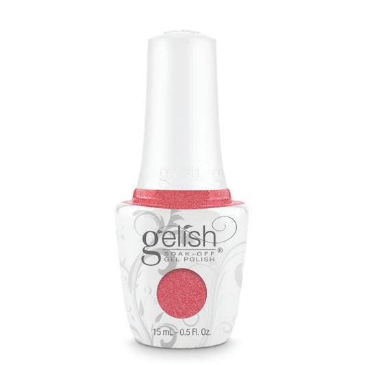Gelish Soak Off Gel Polish GEL COLOR ME, MYSELF-IE AND I 15ML color salmón con brillos tendencia