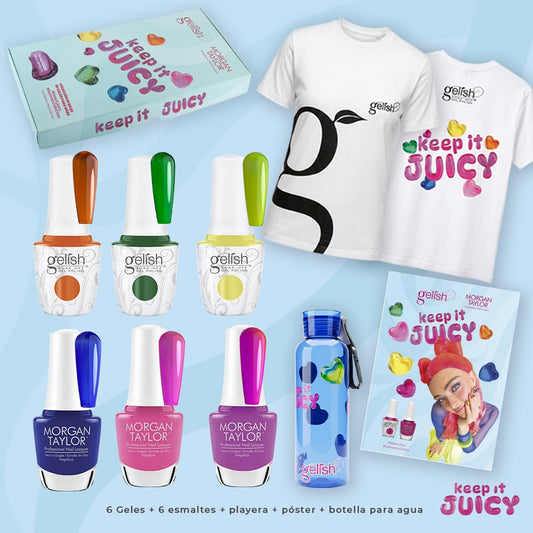 Kit Combo Keep It Juicy – 6 Geles + 6 Esmaltes